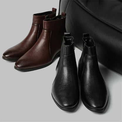 Mercer Zip Leather Boots